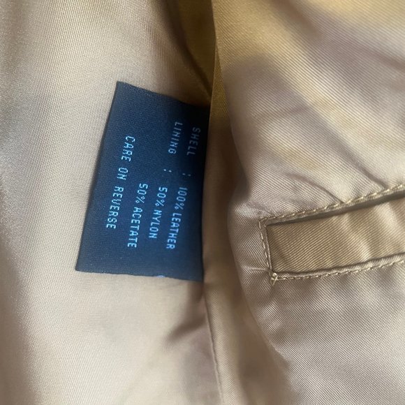 Kenneth Cole Reaction Jacket Women's Small Light Brown Suede Normcore Business - Picture 5 of 8